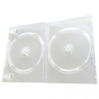 Carcasa 2 DVD Semi Transparent
