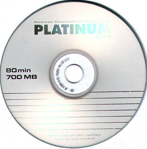 CD-R Platinum 700MB