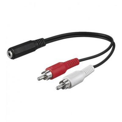Cablu Audio 2 X RCA T - 1 X Jack M Cable-470