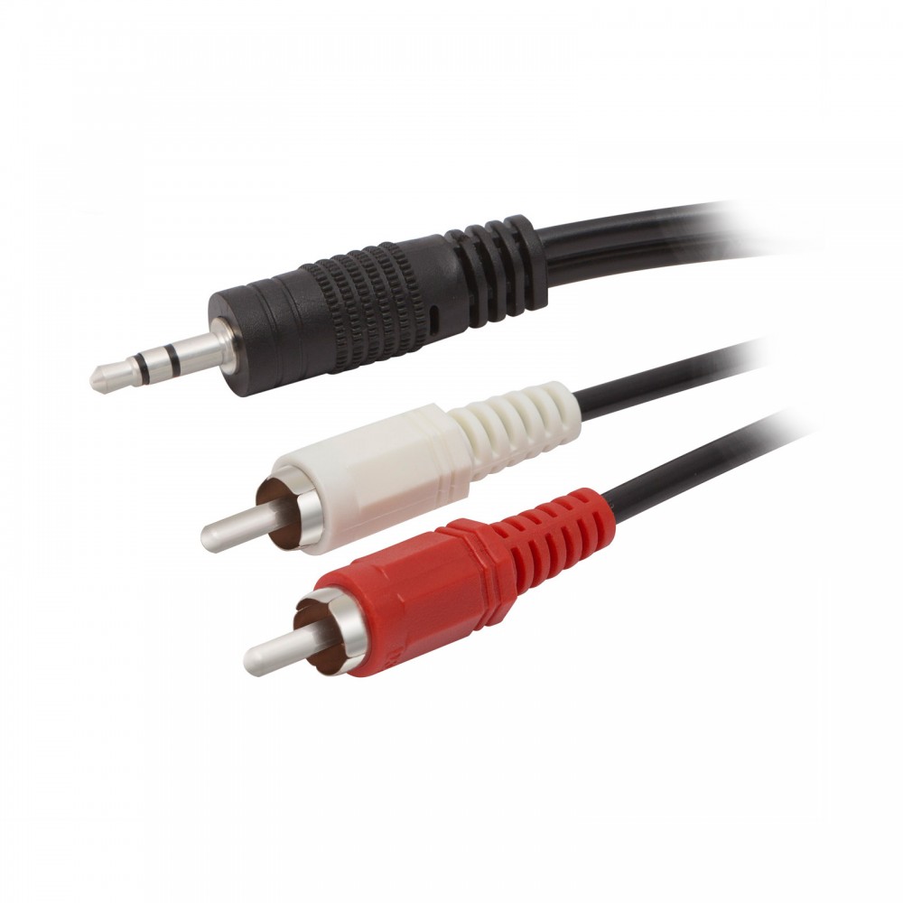 Cablu Audio 2 X RCA T - 3,5MM Jack VLAP22000B15