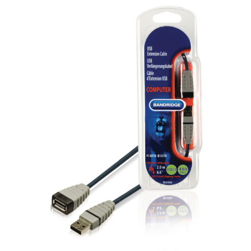 Cablu Prelungitor USB 2M Bandridge BCL4302