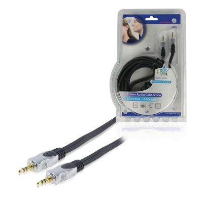 Cablu Audio Stereo Jack 3.5 T - Jack 3.5 T, 5M, High Quality HQSS2404/5