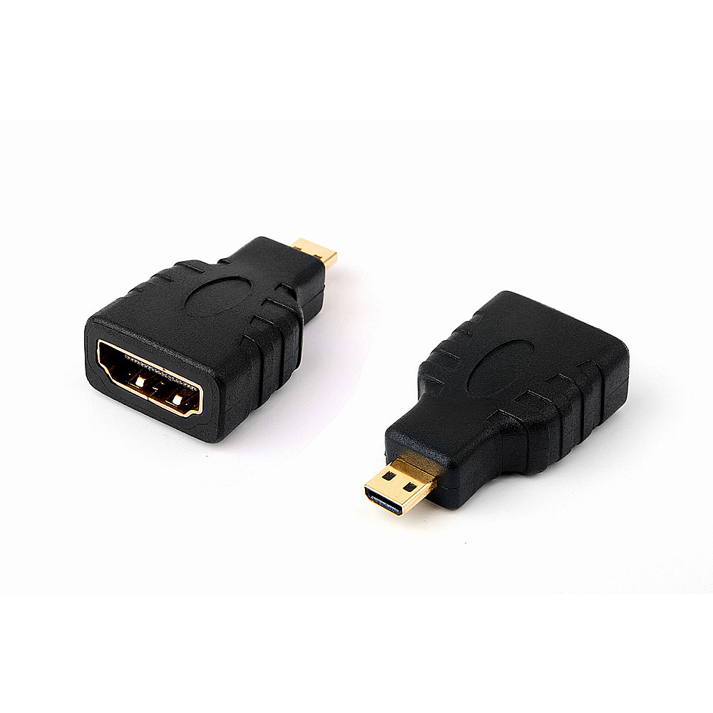 Adaptor HDMI M 19-Pin - Micro HDMI T 19-Pin, Negru