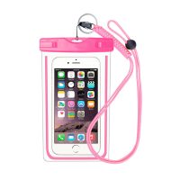 Husa Subacvatica Pentru Smartphone cu Dimensiuni Max. 6", Pink