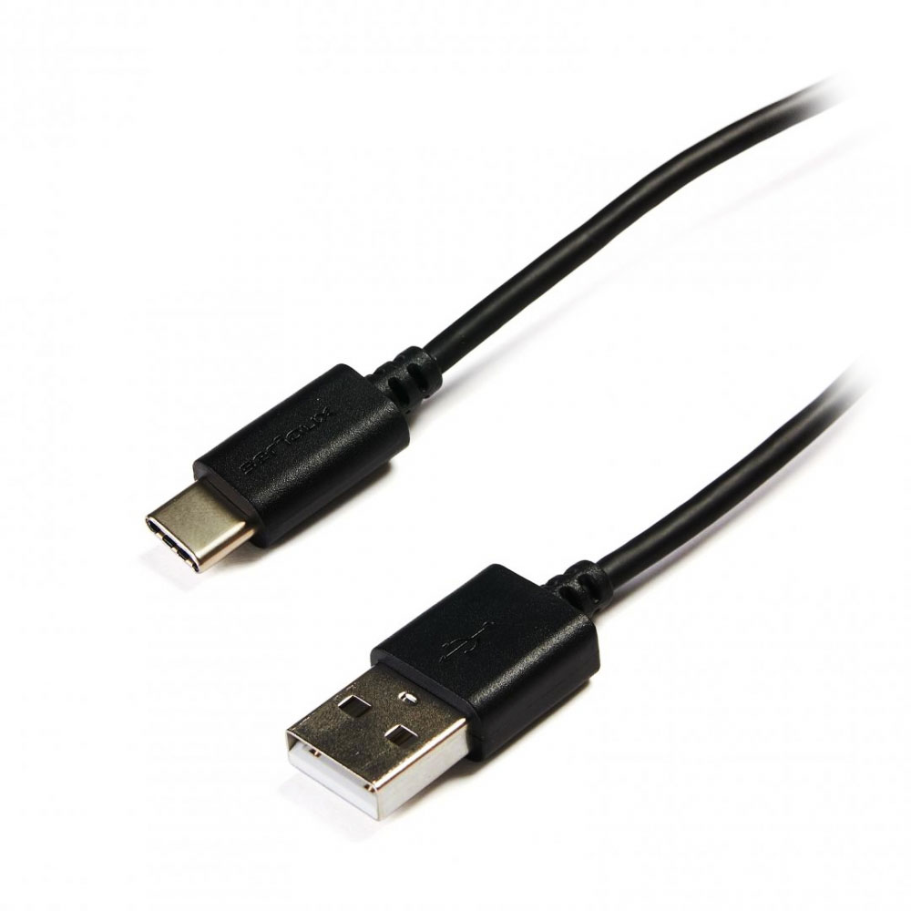 Cablu Conexiune USB-C - USB-A, 480 MBs, 3A, Placat cu Nickel, 1M, Serioux SRXC-C1.0M08
