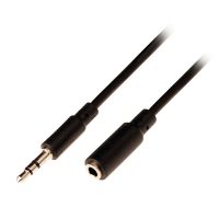 Cablu Prelungitor Audio Jack 3.5mm T - Jack 3.5mm M, Palacat cu Nickel, 2M, ValueLine VLAP22050B20