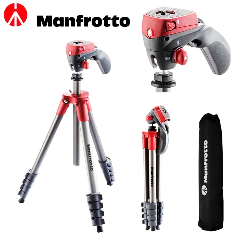 Trepied Foto/ Video Manfrotto Action RED
