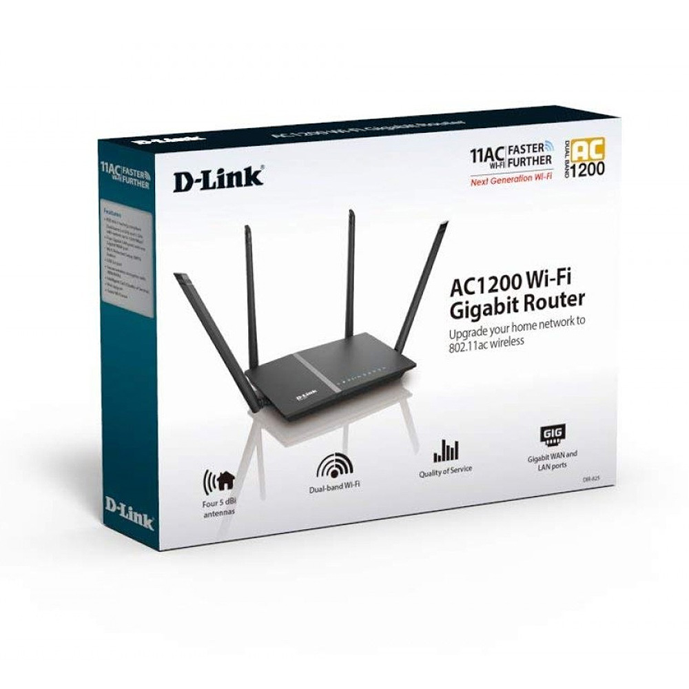 Router Wireless Gigabit D-LINK DIR-825 Dual-Band