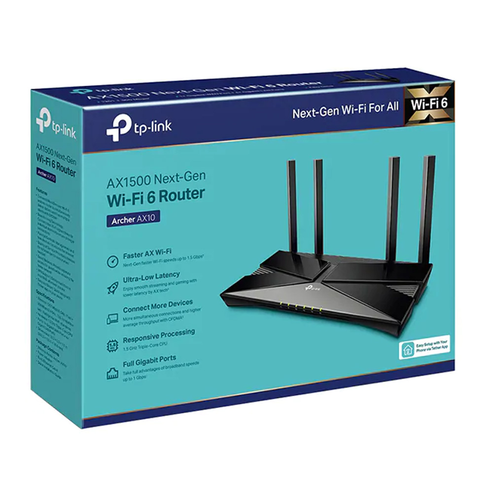 Wireless Router TP-LINK Archer AX1500 AX10