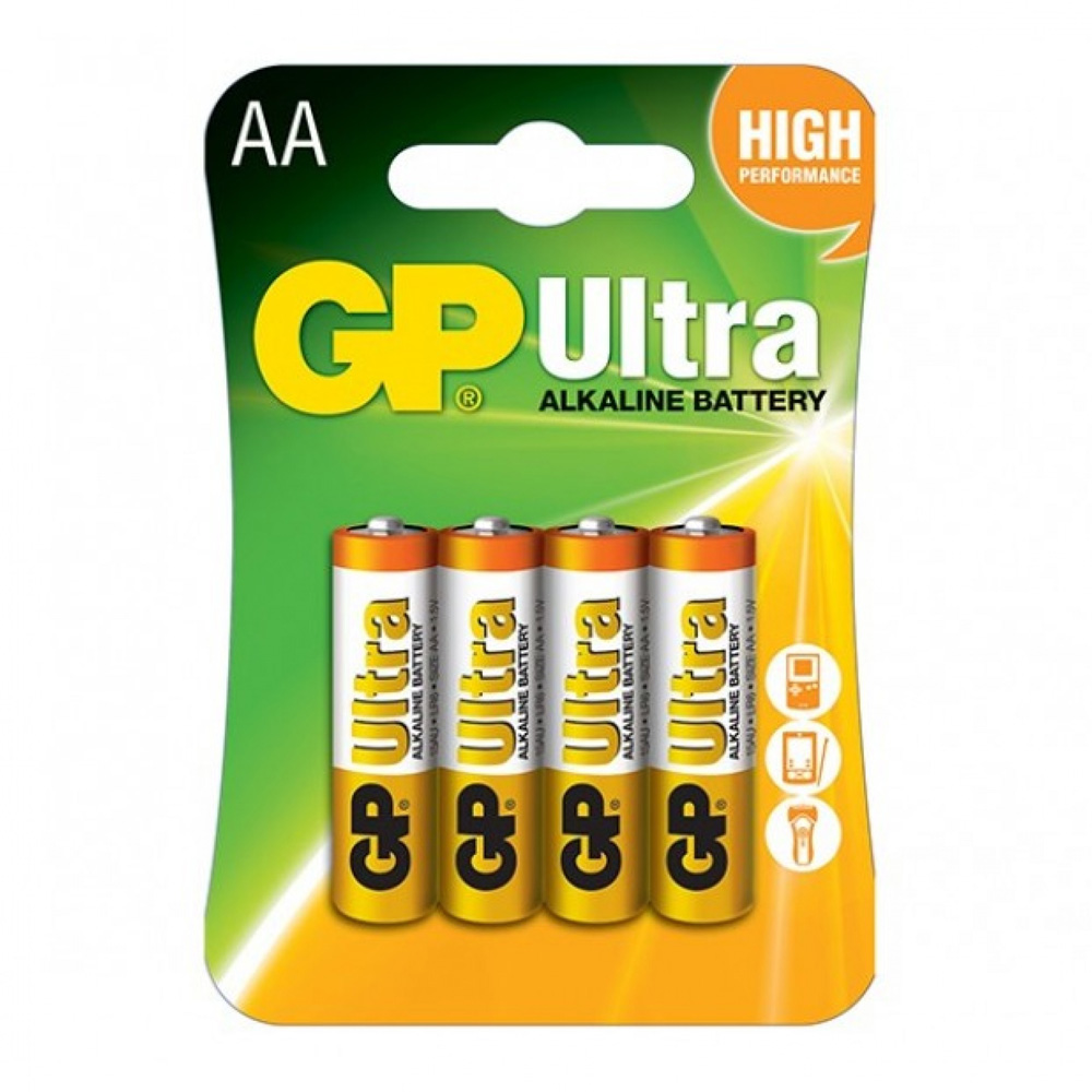 Baterie GP Ultra Alcalina AA 1.5V