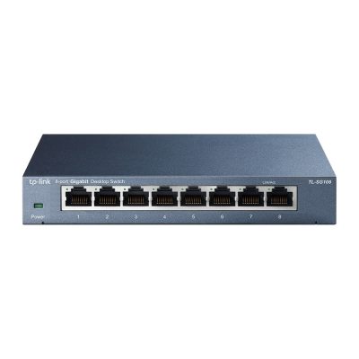 Switch TP-Link TL-SG108 8 porturi 10/100/1000Mbps