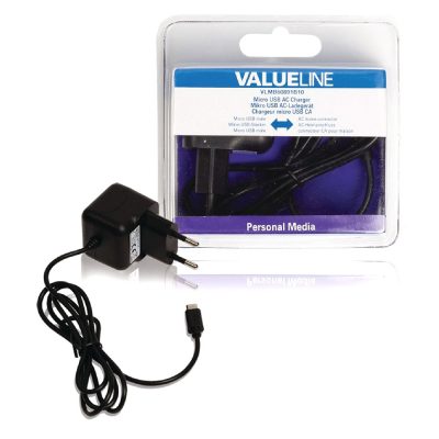 Alimentator USB ValueLine VLMB60891B10 2.1A MicroUSB