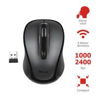 Mouse Wireless Trust Siero Silent Click