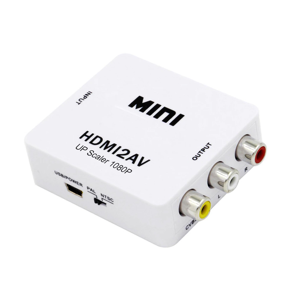 Adaptor Mini Convertor HDMI la AV(RCA)
