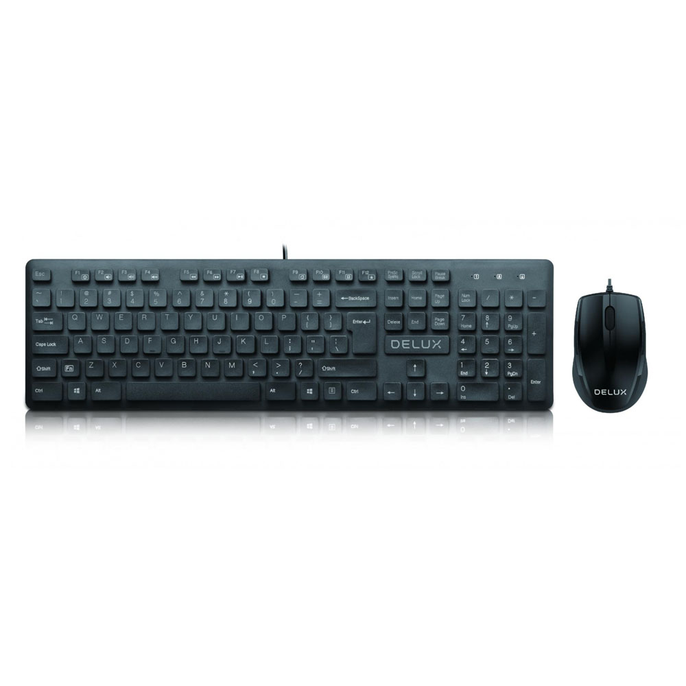 Kit Tastatura si Mouse Delux KA150U+M321BU